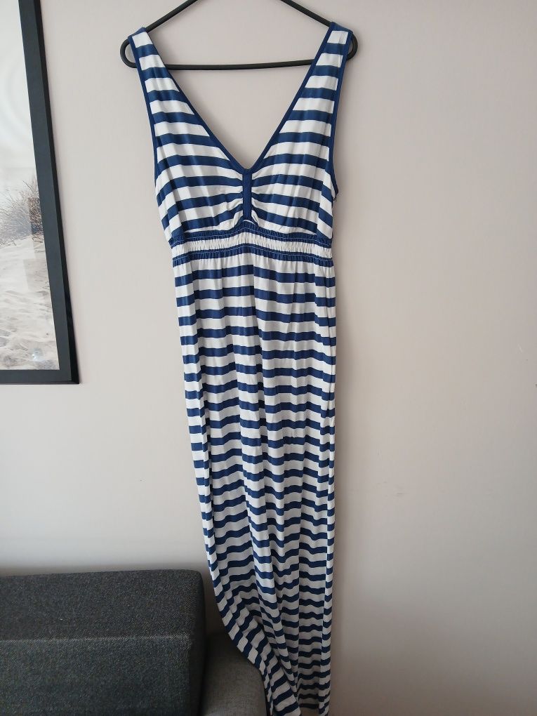 Sukienka maxi w paski