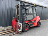 Wózek widłowy Linde H60T-03 Kabina Wolny skok Klima 2019 LPG