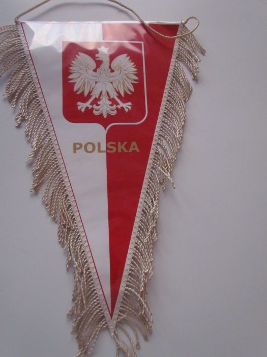 Proporczyk DZPN Wrocław Dolnośląski Związek Piłki Nożnej Polska flaga