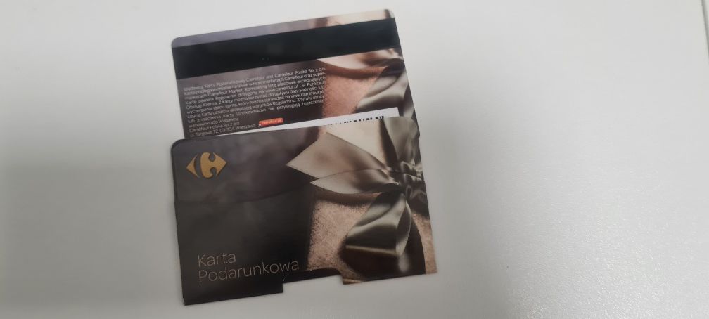 Kolekcjonerska karta Carrefour