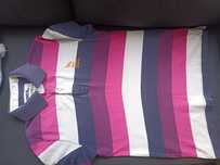 Camisa pólo listrada