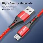Kabel USLION Micro USB szybkiego ładowania do Samsung S6 Xiaomi Redmi