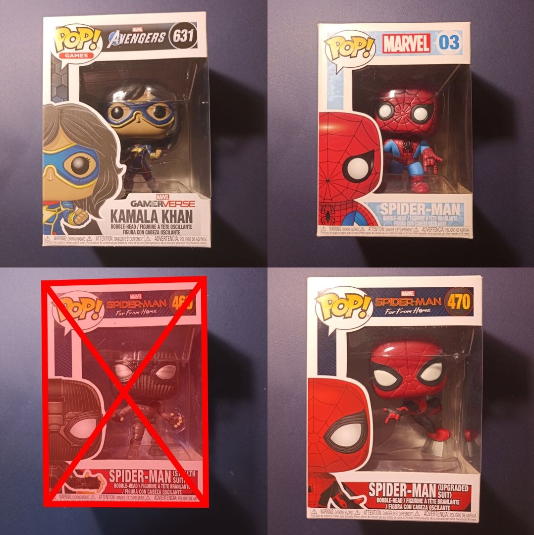 Фігурки Funko POP! – Marvel / Star Wars / DC