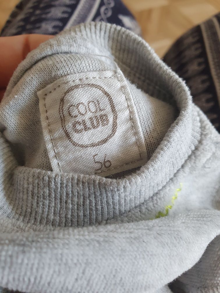 Cieplejszy pajacyk śpiochy cool club rozmiar 56
