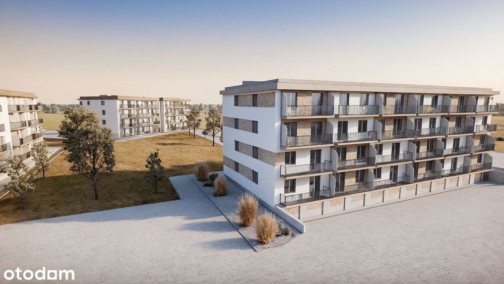 Słoneczne 2 pokojowe mieszkanie 42 m2