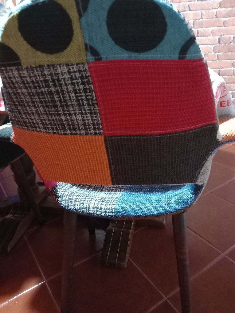 Vendo cadeiras patchwork