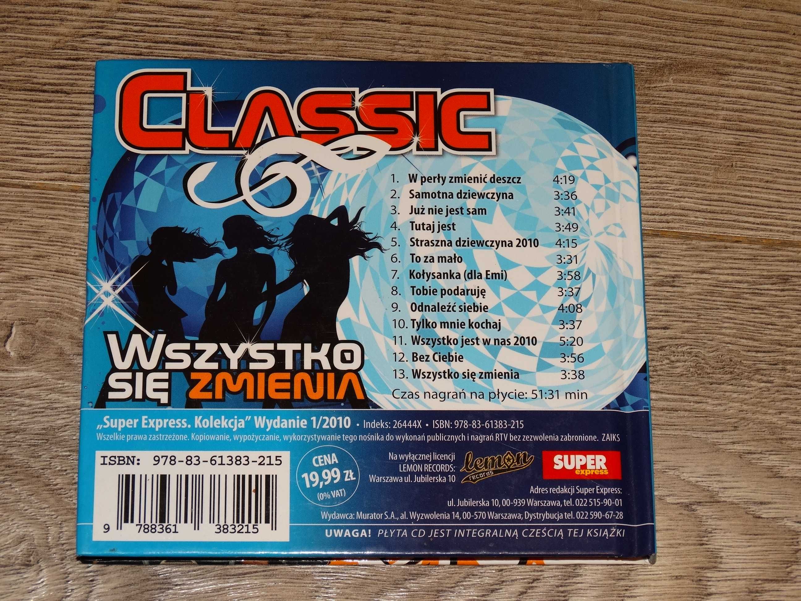 Classic Wszystko Się Zmienia CD
