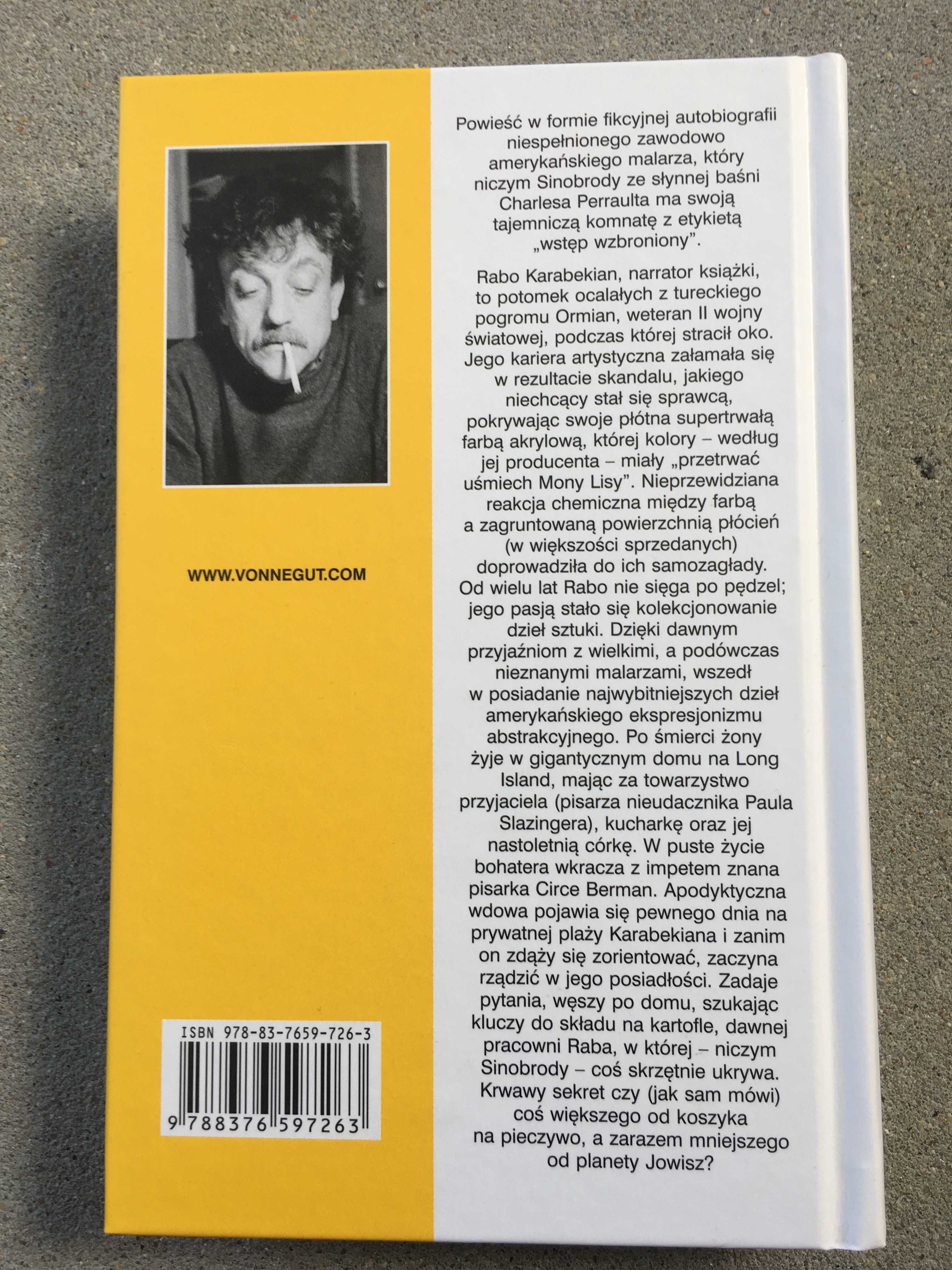 Książka powieść Kurt Vonnegut Sinobrody stan fabryczny