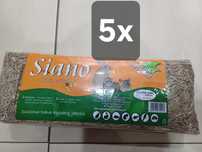 Sianko 5x 400g dla Gryzoni, Siano Ściółka Królik Gryzonie Chomik Jaro