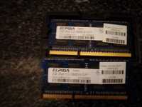 Memórias RAM Ddr 3 2x2GB para portátil
