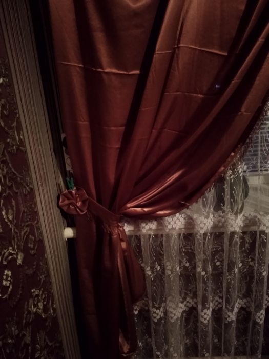 Шторы ночные с ткани атлас