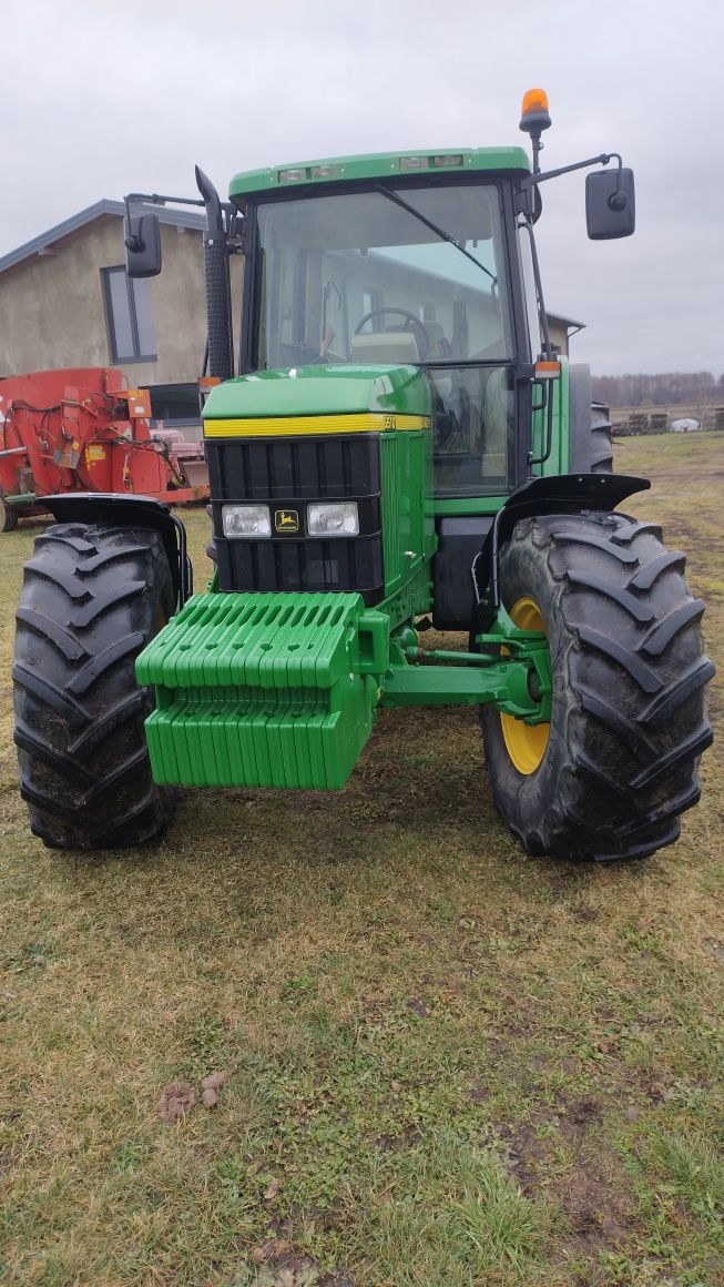 John Deere 6510 oś amortyzowana TLS