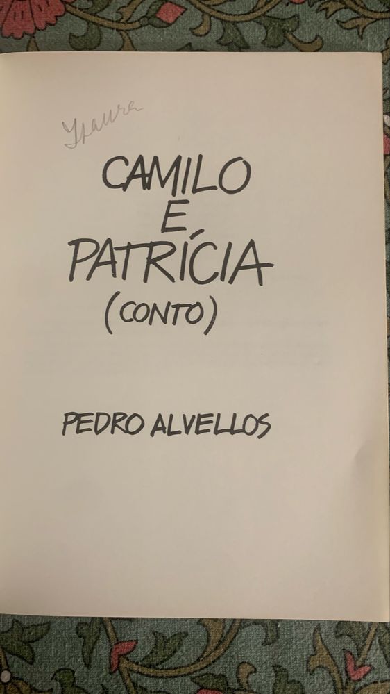 Camilo e Patrícia - Pedro Alvellos  1984