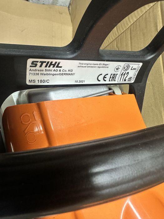 Бензопила штіль мс 180 stihl ms 180 як нова