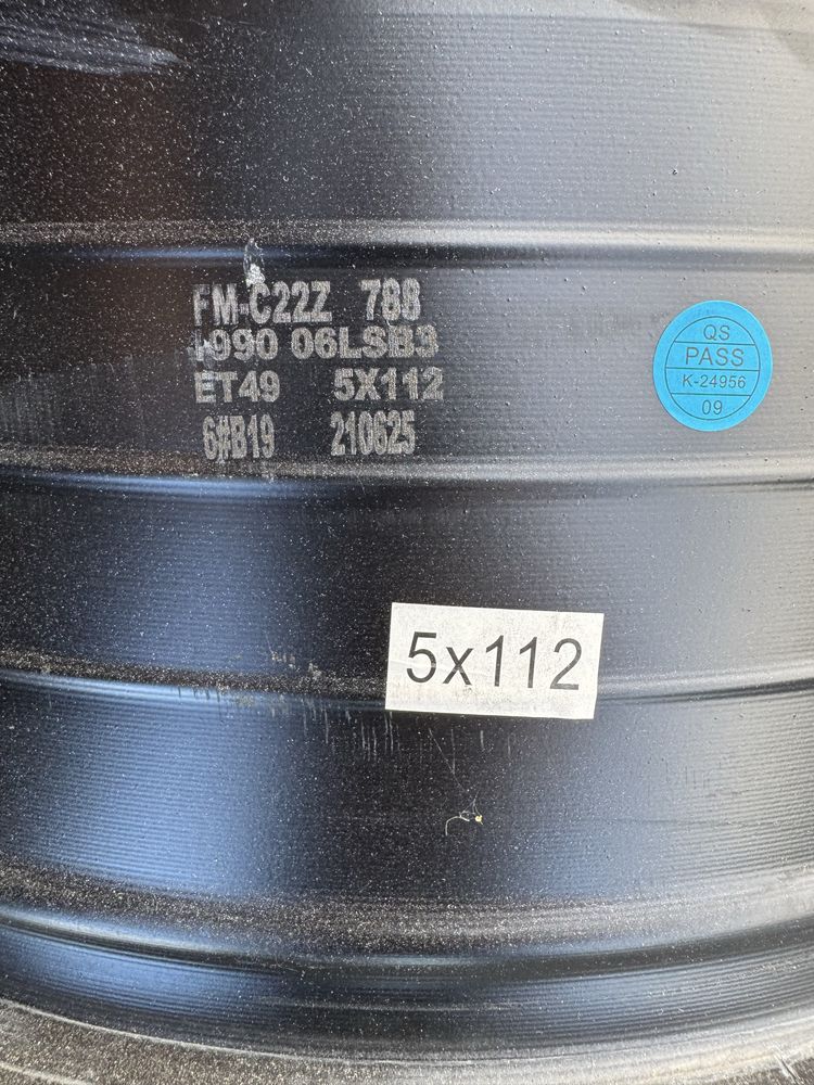 Felgi alufelgi Mercedes 5x112 19” 8j 9j