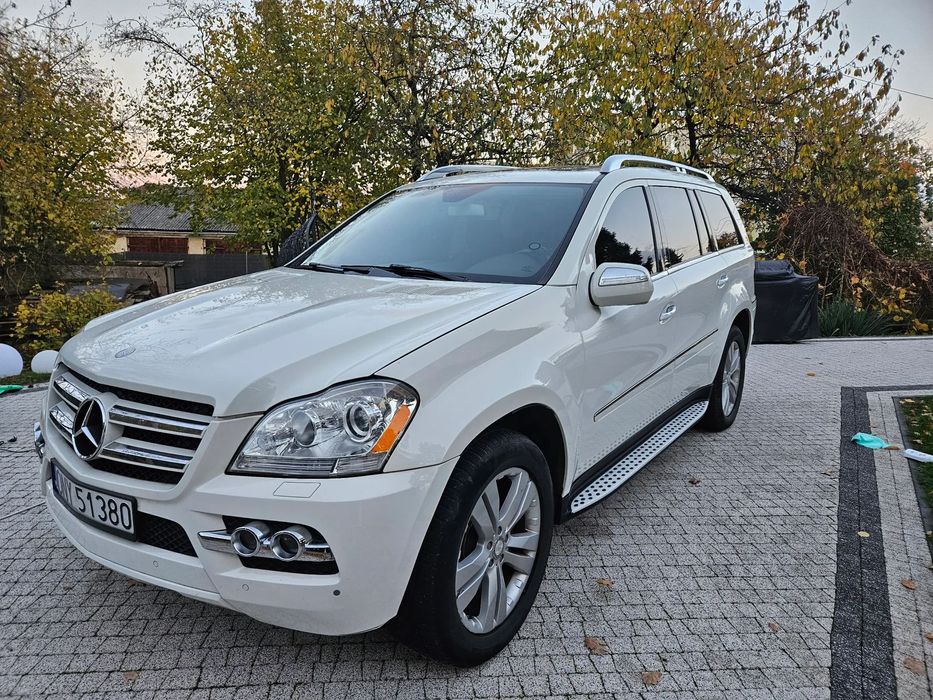 Mercedes-Benz GL Mercedes GL V8 450 4 Matic Automat Gaz niski przebieg