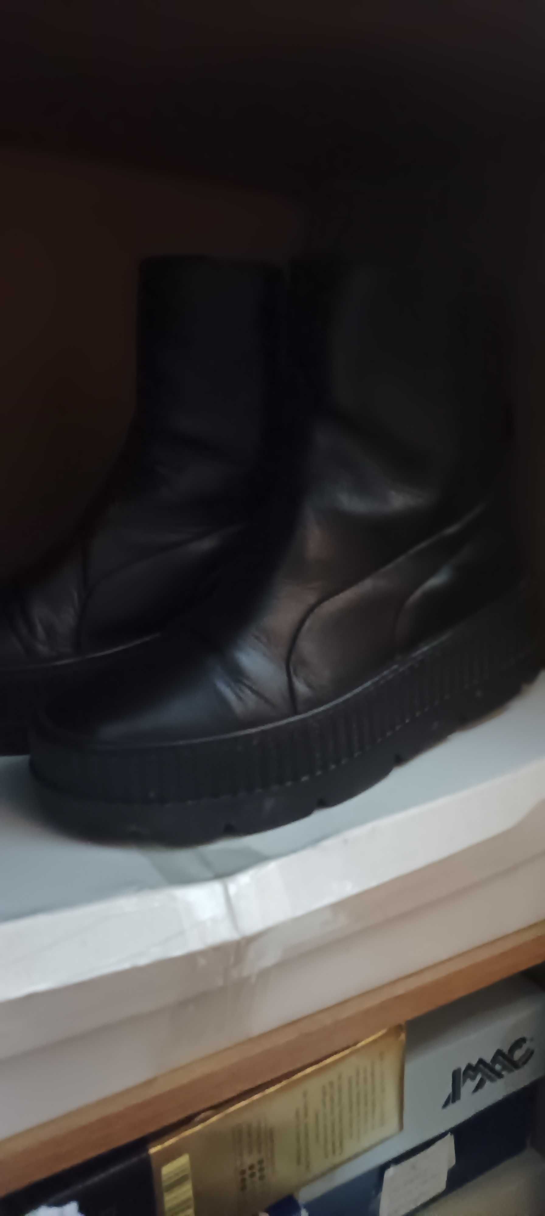 Кожаные Puma Fenty by Rihanna Chelsea Sneaker  на платформе, оригинал