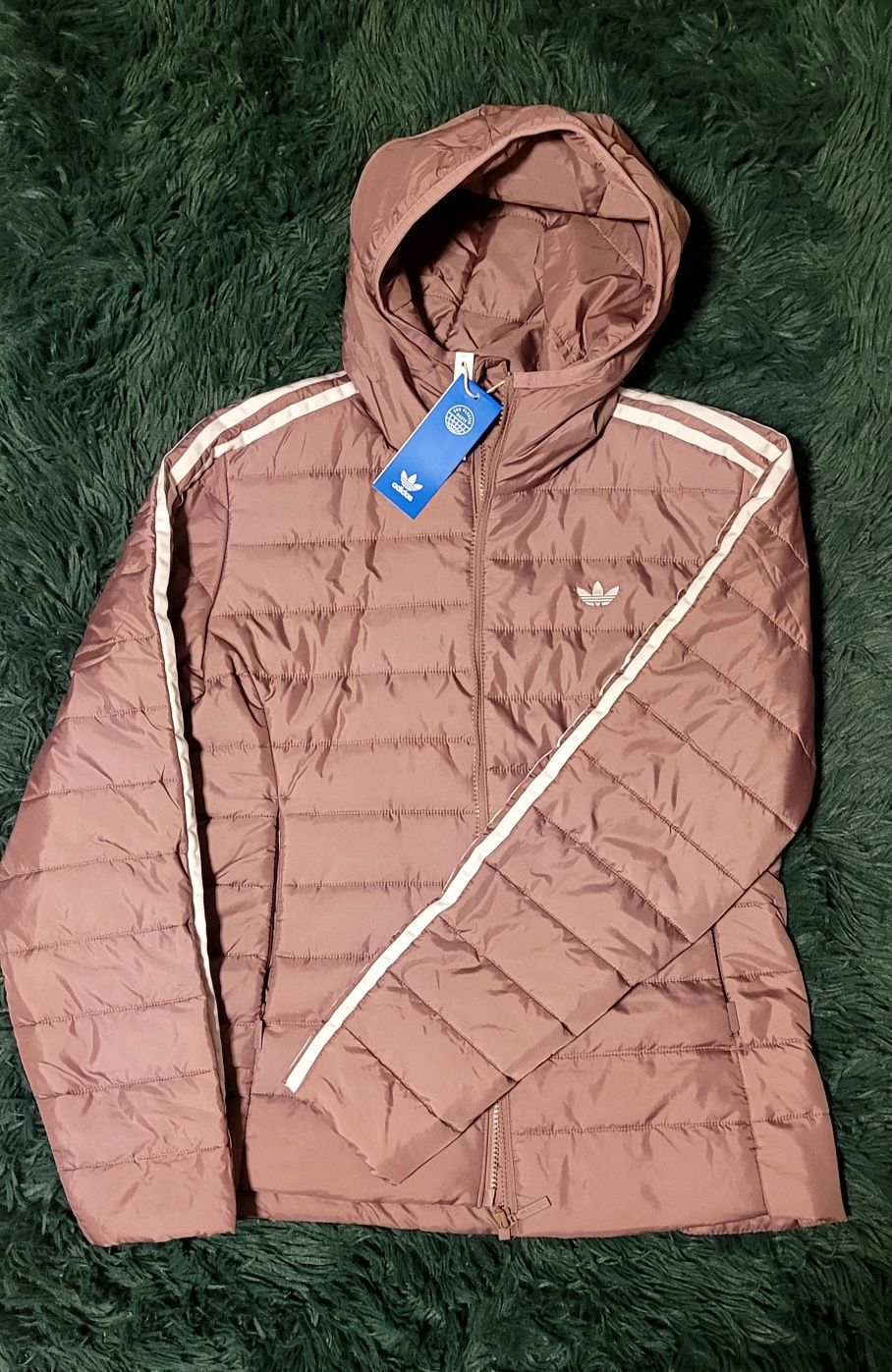Nowa damska kurtka adidas przejściowa 38