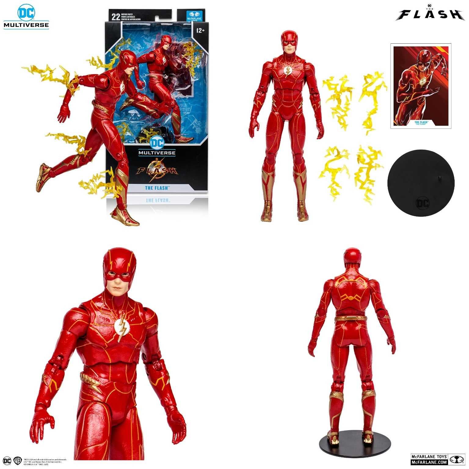 Фігурки і Статуетки з фільму Флеш McFarlane Toys DC Movie Flash