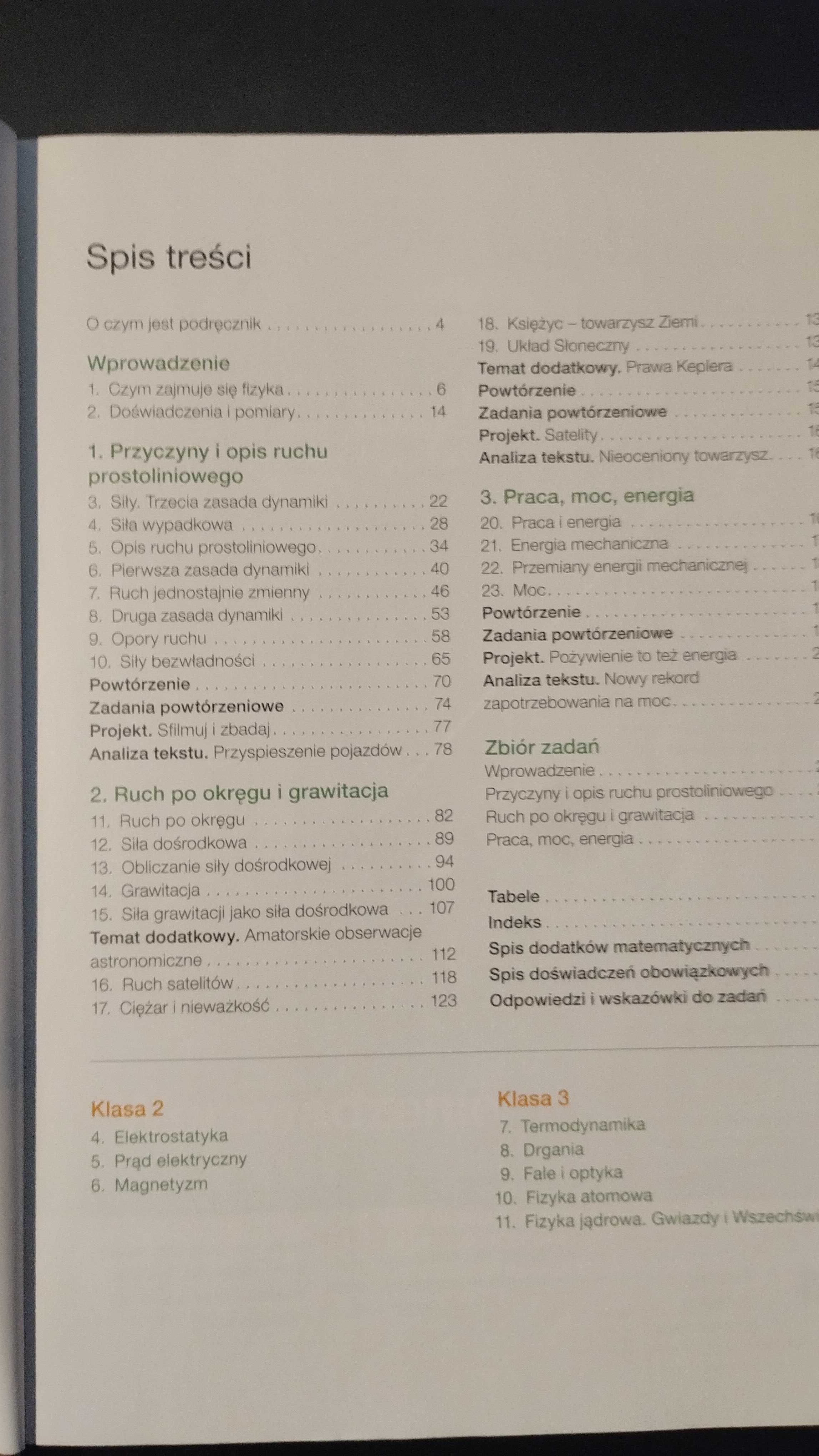 Podręcznik Odkryć fizykę 1 – Fizyka, Klasa 1
