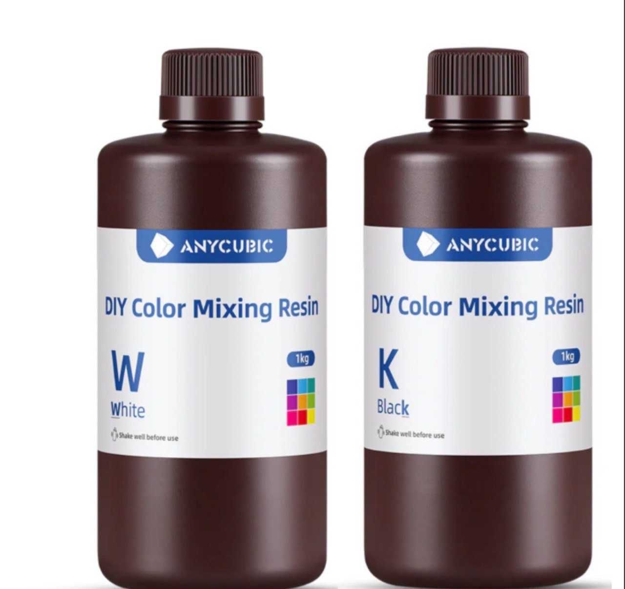 Anycubic DIY ColorMixing Resin  УНІКАЛЬНИЙ КОЛІР + підвищена міцність