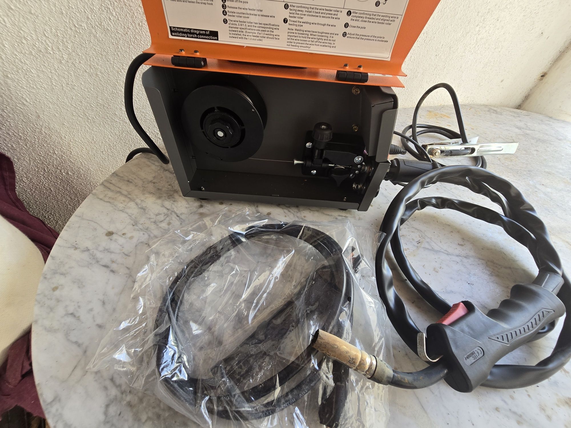 Máquina de solda sem gás 3 em 1
