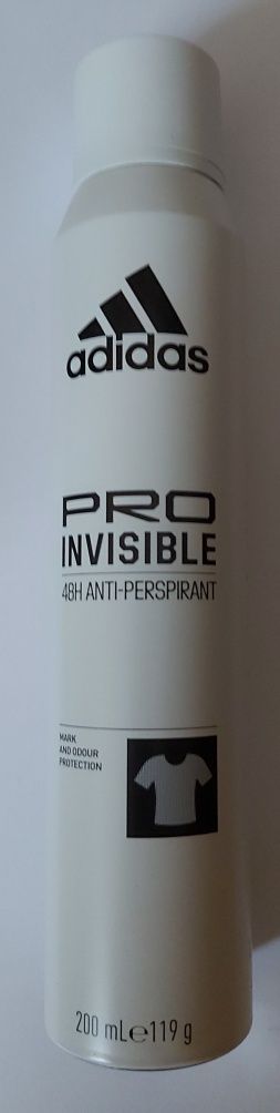 Dezodorant (antyprespirant) damski adidas 200 ml Pro Invisible