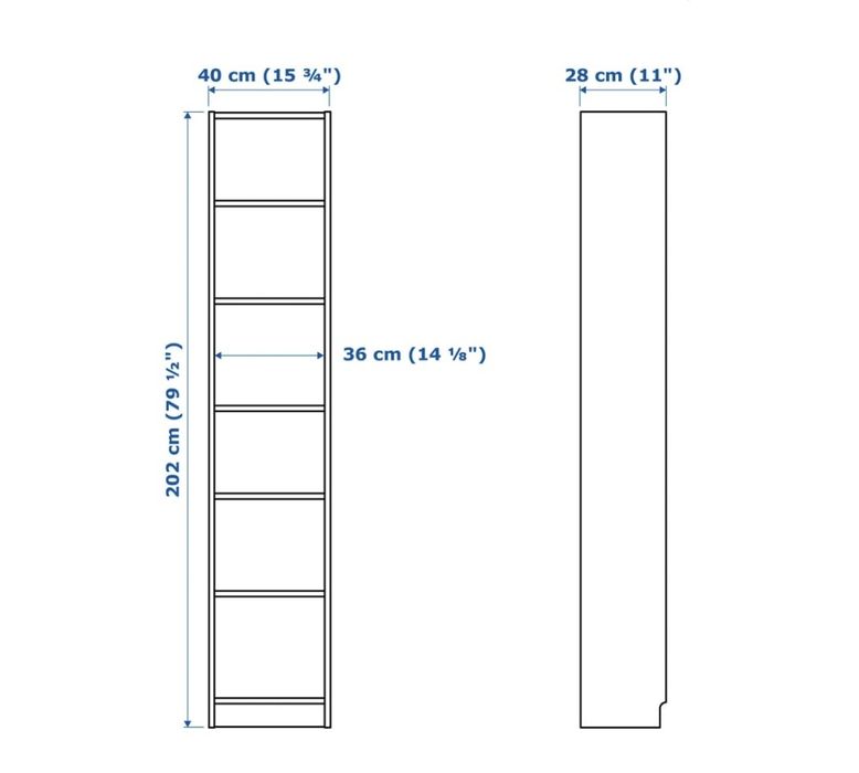 Estante ikea branca