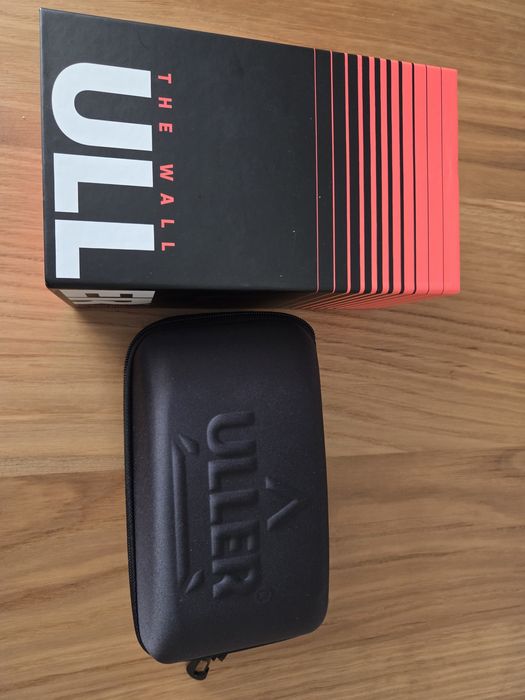 Nowe gogle narciarskie ULLER THE WALL bordowe-wymienne soczewki