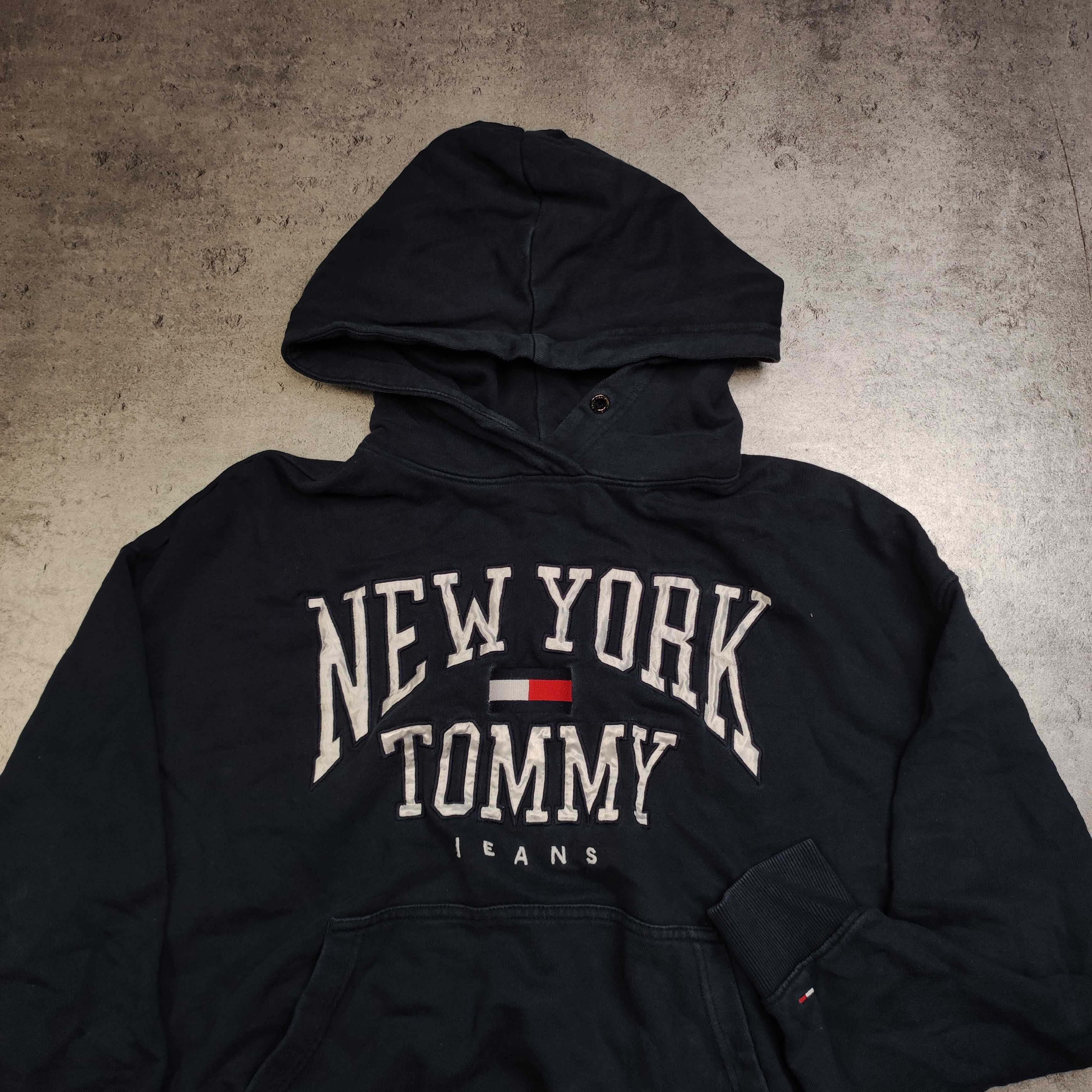 MĘSKA bluza z Kapturem PREMIUM Oversize Tommy Hilfiger New York Haft