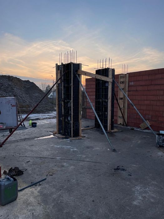 Wynajem szalunków ściennych, fundamentowych, ogrodzenia TEKKO MINI BOX