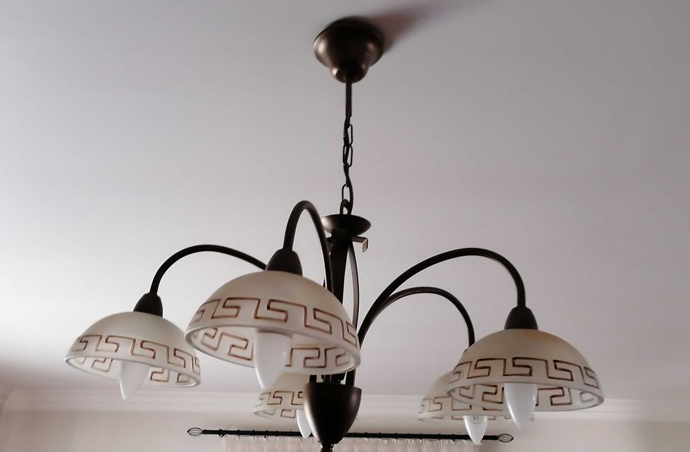 2 Candeeiros de Teto para Sala ou Hall - Como NOVOS