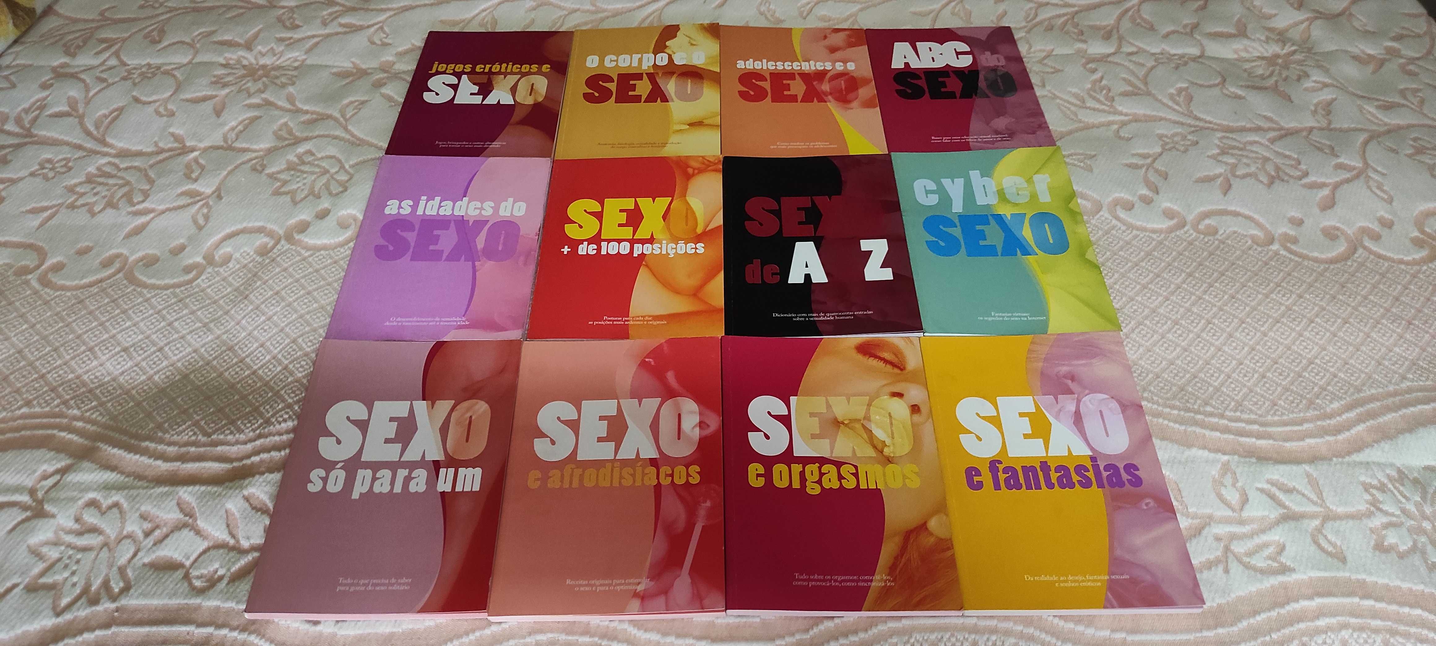 Coleção de Livros de Sexo/Sexualidade (12 volumes)