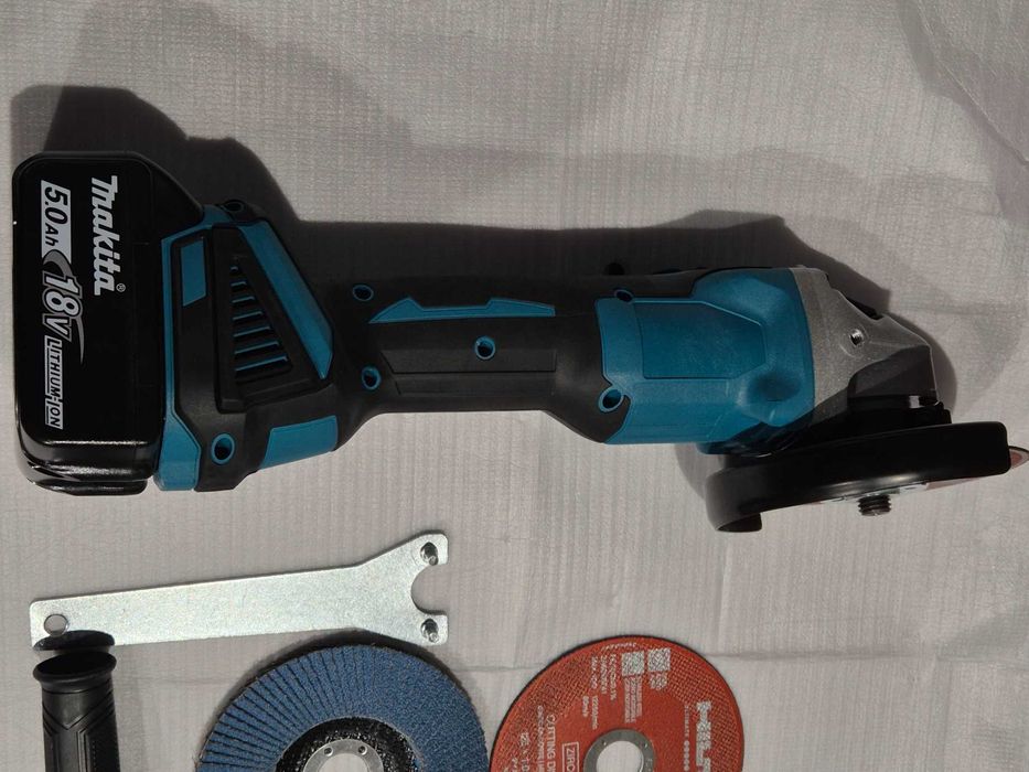 Akumulatorowa szlifierka kątowa do baterii Makita LXT 18V 125mm