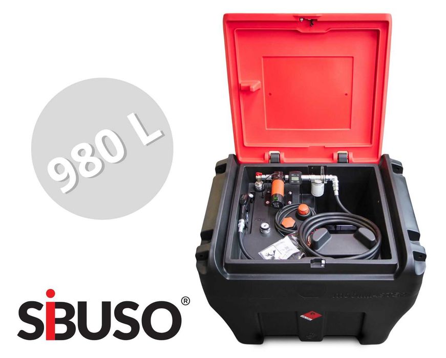 Zbiornik na paliwo przewoźny do oleju napędowego SIBUSO CM 980 Classic