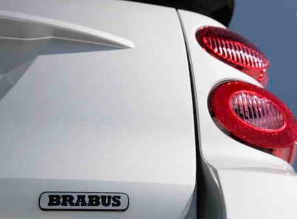 Símbolo traseiro BRABUS smart fortwo todos os modelos / smart roadster