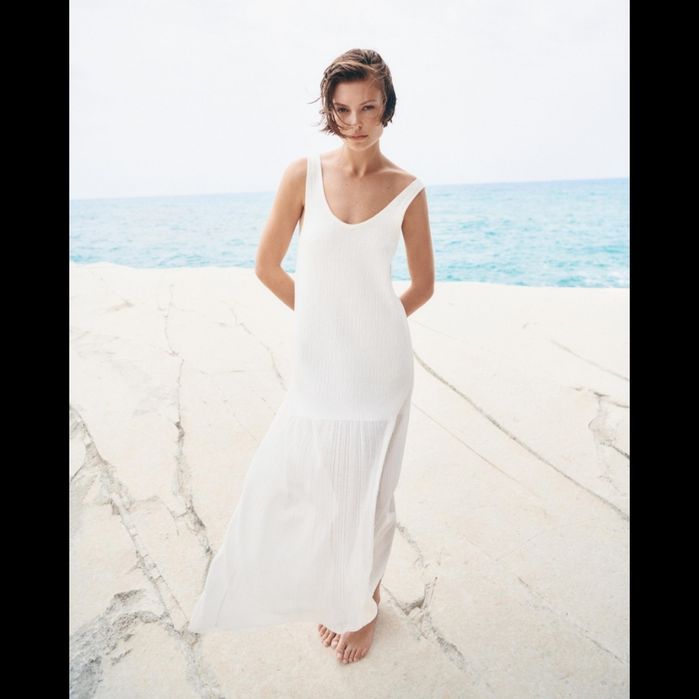 Сукня massimo dutti бавовна у розмірах