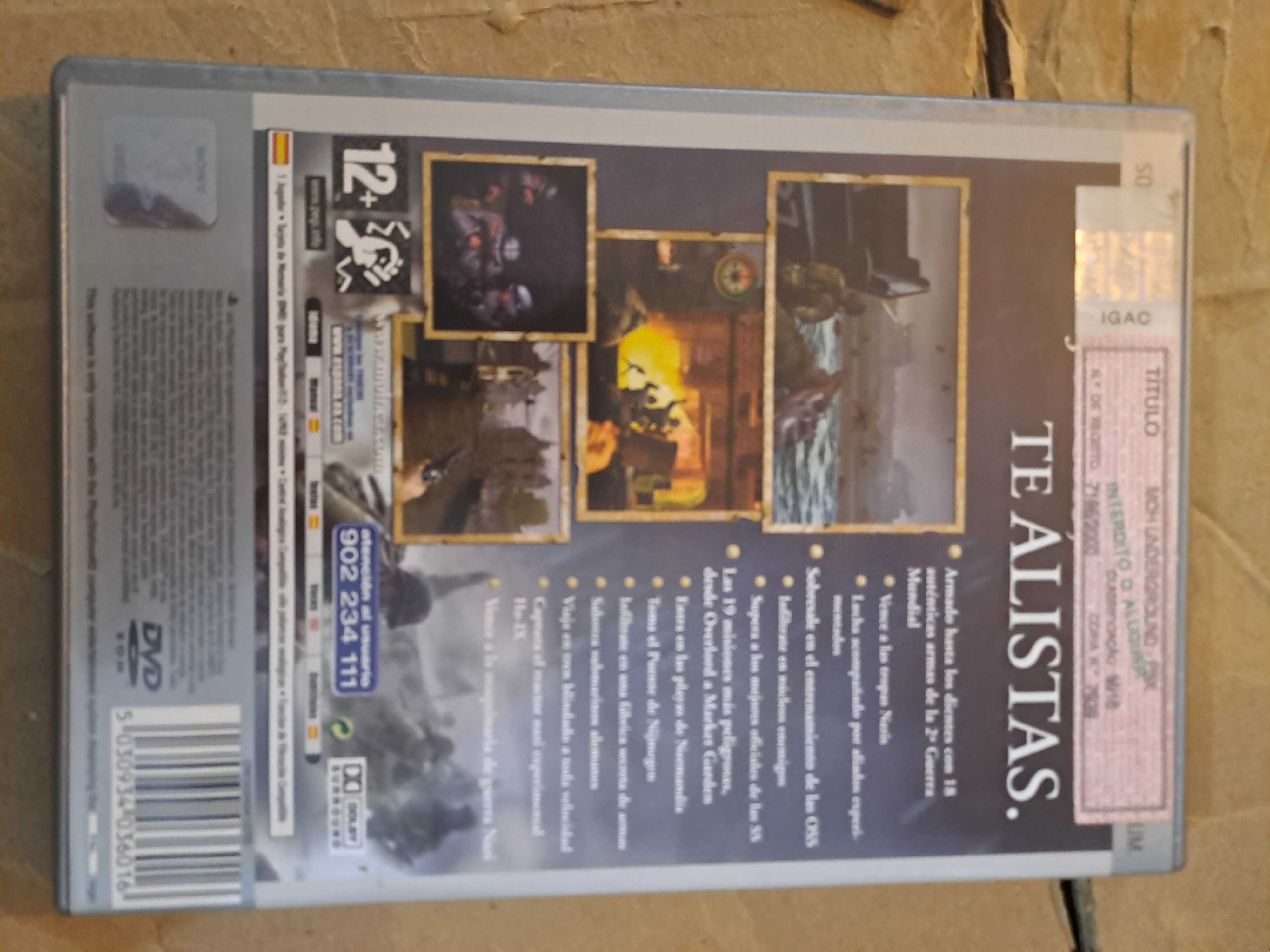 Jogo Playstation 2 "Medal of Honor: Frontline"