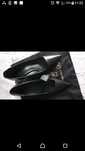 Sapatos pretos salto alto massimo dutti novos Redução preço