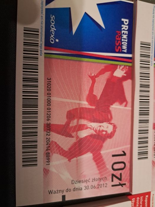 Bony sodexo nigdy nie użyte