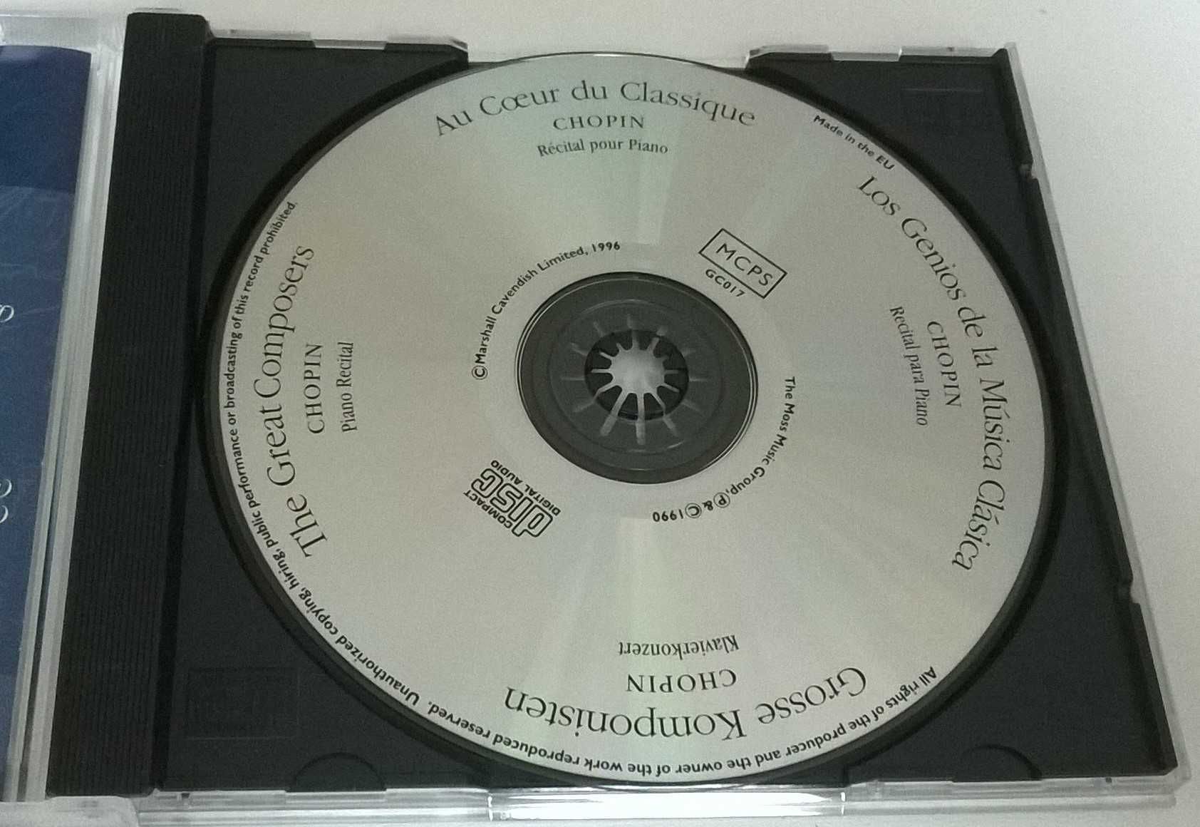 CHOPIN Piano Recital The Great Composers 1CD