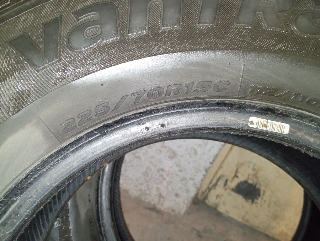 Opony letnie hankook wzmacniane 225 70 r15c