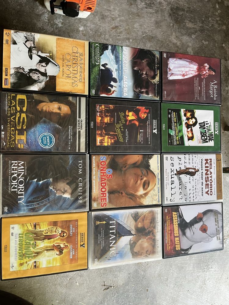 Filmes e documentarios em DVD