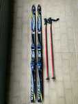 Skis Atomic AMC Carbon 175cm | Fixações Salomon Serie 5 | Botas