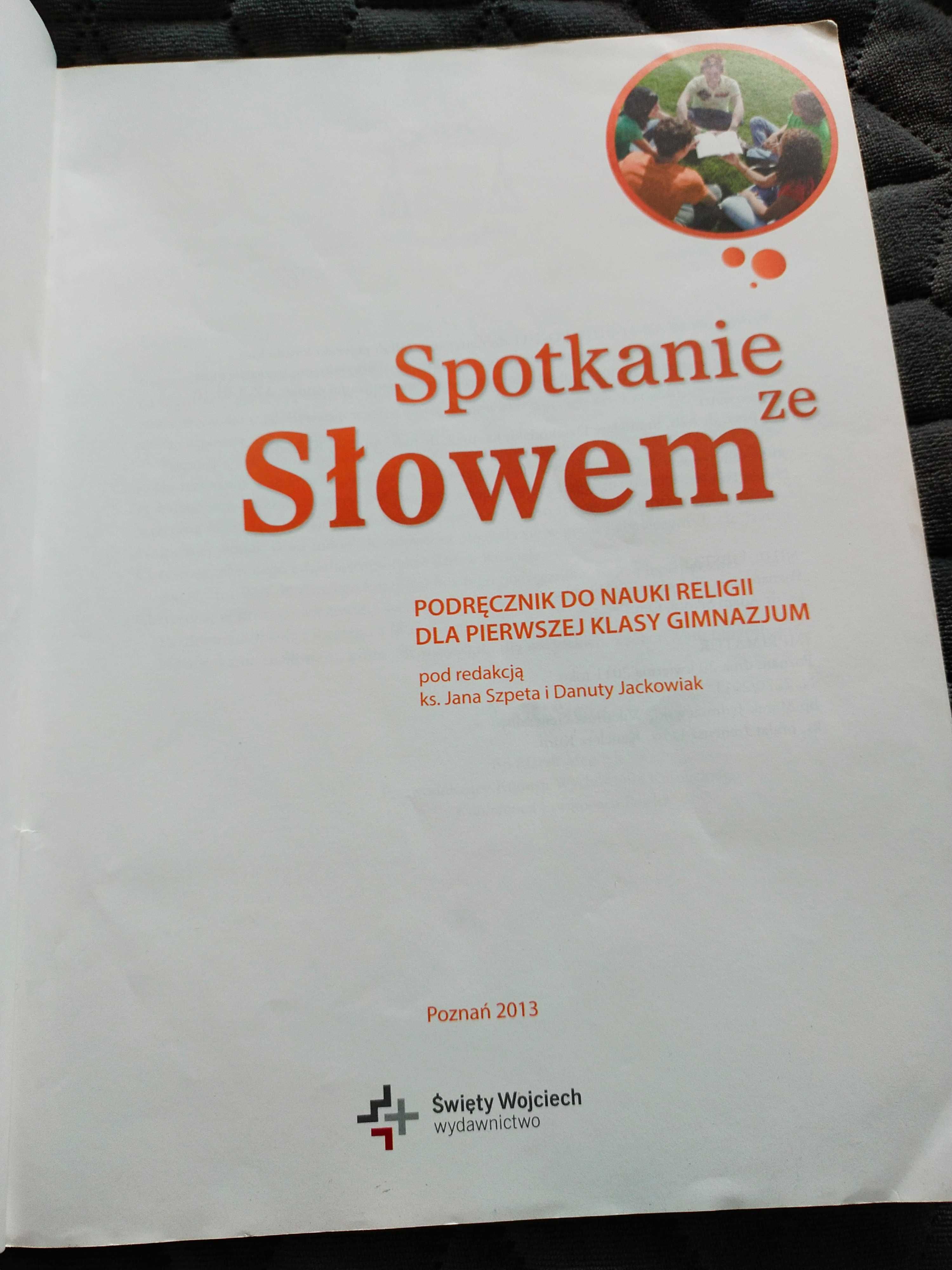 Spotkanie ze słowem, podręcznik do religii