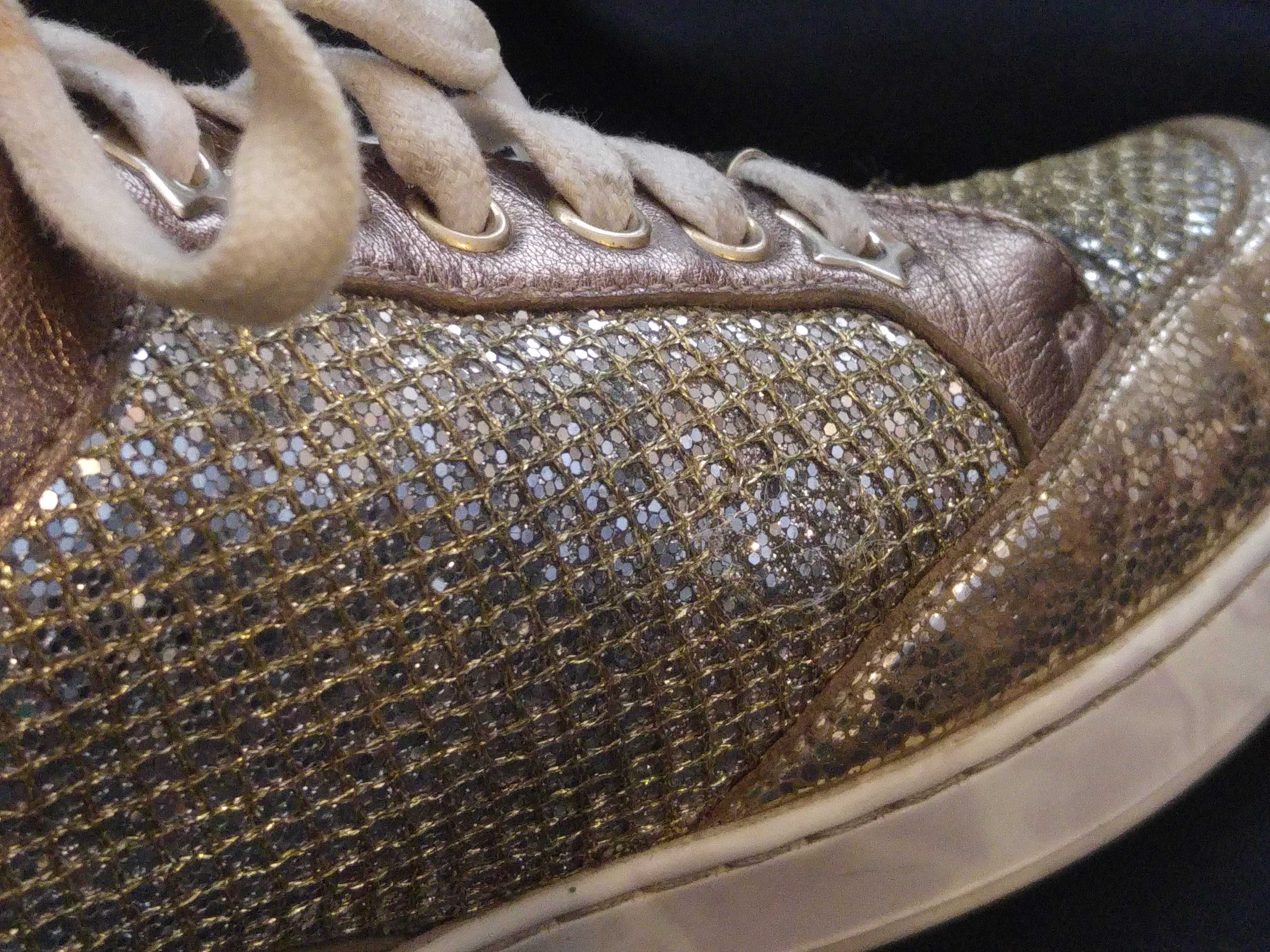 Buty sportowe skórzane damskie Jimmy Choo - OKAZJA
