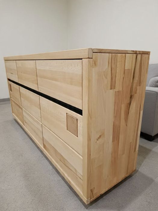 Komoda drewniana NOWA. Lite drewno. Import