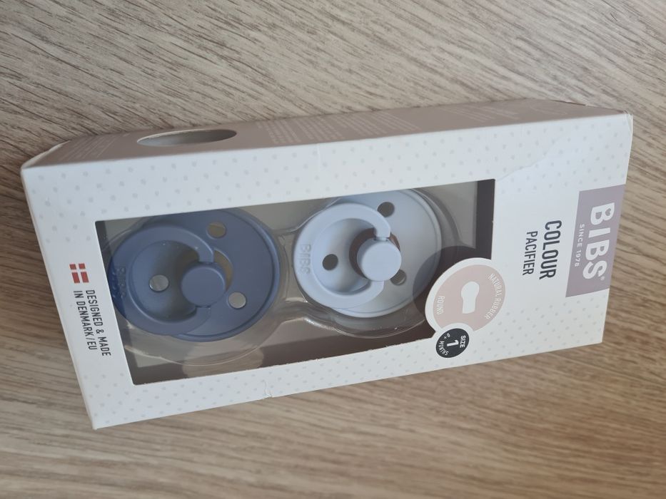 NOWE smoczki BIBS size 1 (0-6mc) smoczek 2 sztuki