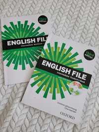 Учебник и рабочая тетрадь English File Intermediate