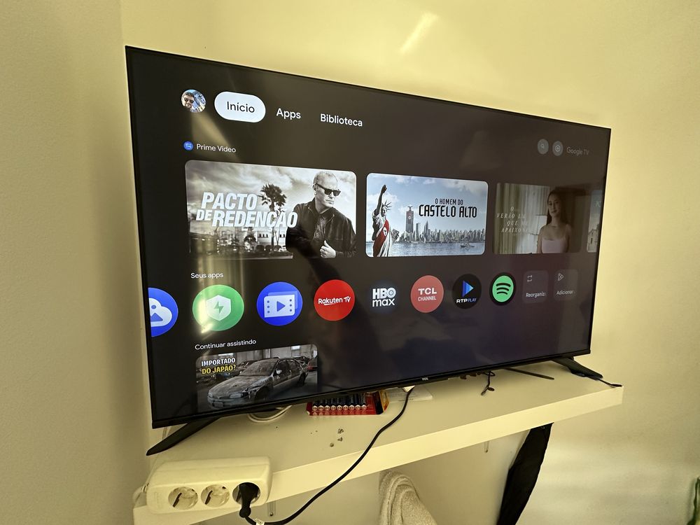 Smart tv tcl 50” 4K